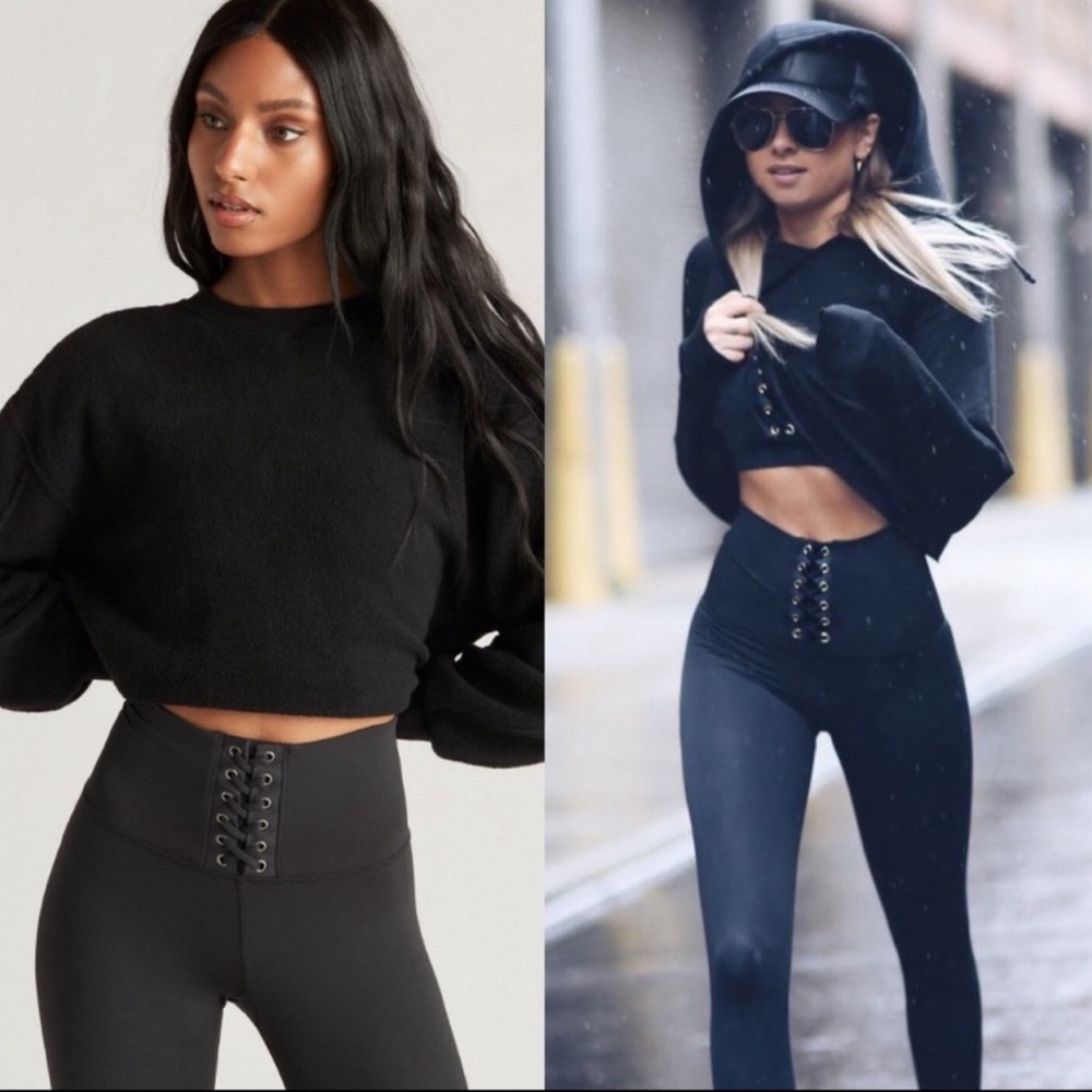 WeWoreWhat x Strut-This Lace Up Leggings